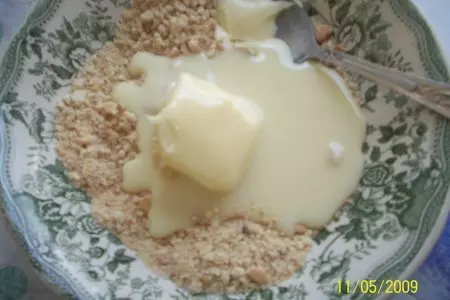 Сникерс в шубе: шаг 4