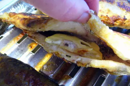 Радужная форель под миндальной корочкой: шаг 3