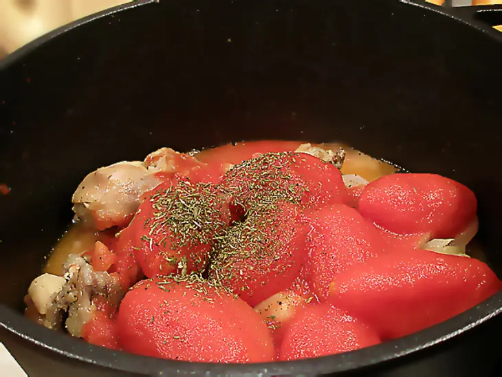 Чахохбили с курицей: шаг 3