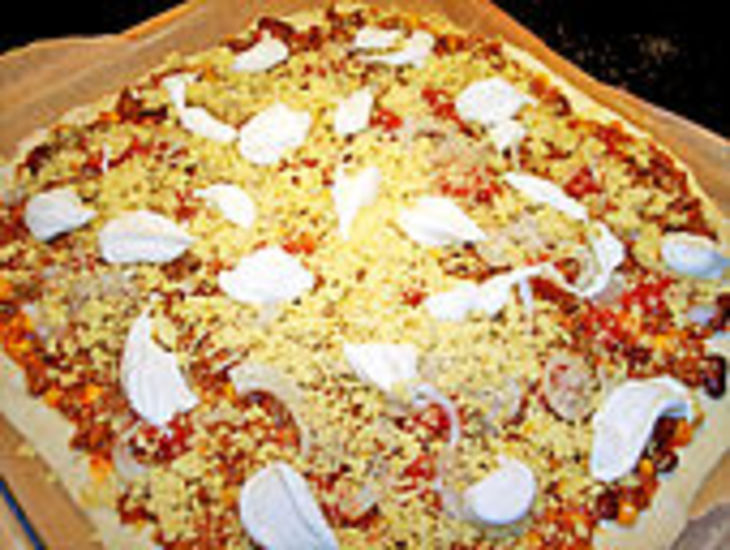 Пицца chili con carne: шаг 5