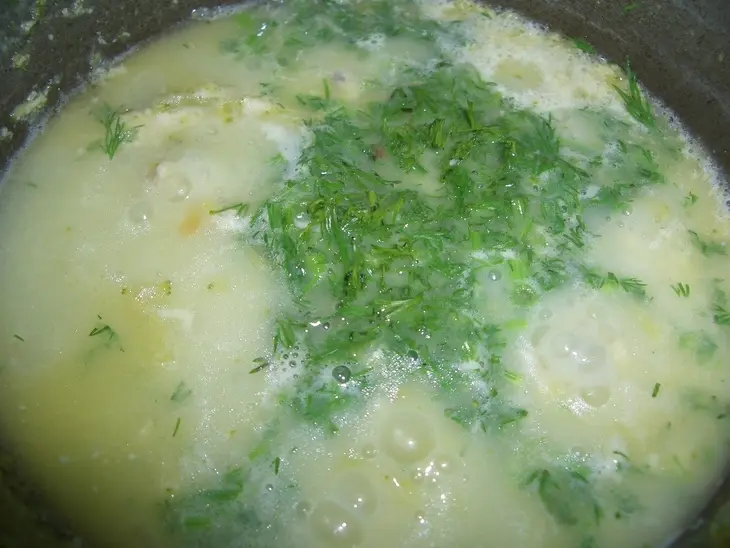 Суп с брокколи и сыром: шаг 8