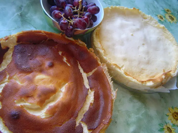 Творожный пирог с персиками-käsekuchen mit pfirsichen: шаг 1