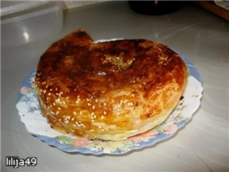 Рулетики с сыром и зеленью: шаг 5