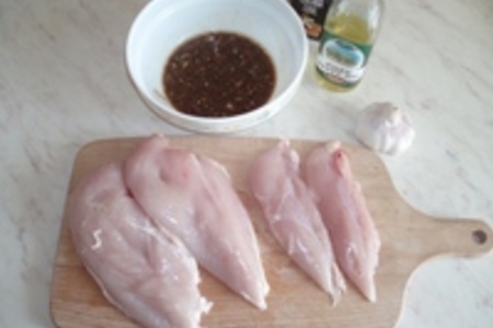 Мясо цыпленка по-пекински: шаг 1