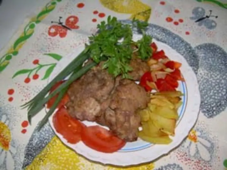 Куриная печень с овощами: шаг 1