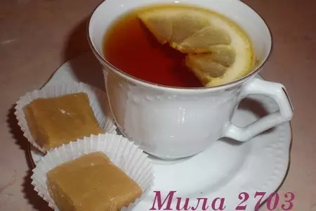 Сливочно-миндальная помадка: шаг 6