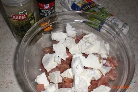 Запеченный фенхель с курицей и козьим сыром: шаг 1
