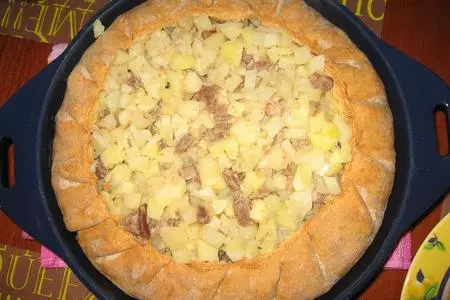 Бэлиш (татарский пирог): шаг 8