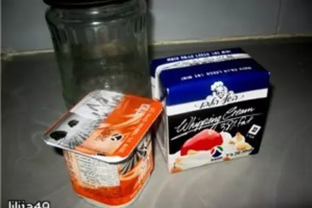 Creme fraiche (крем фреш): шаг 1