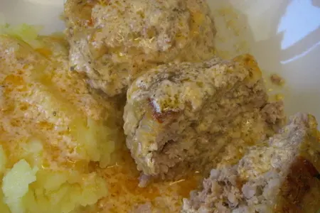"шарики" мясные.: шаг 8
