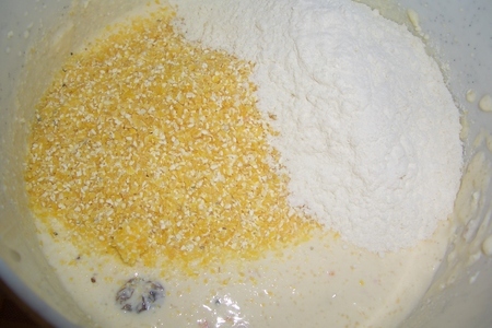 Запеканка - пирог с кукурузной крупой: шаг 4