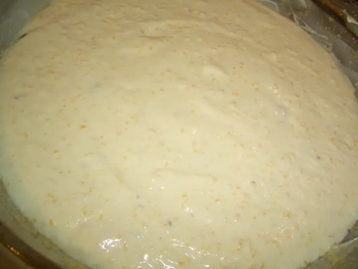 Запеканка - пирог с кукурузной крупой: шаг 7