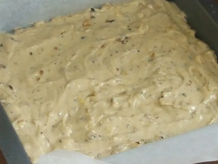 Медовый кекс с грецкими орехами: шаг 1