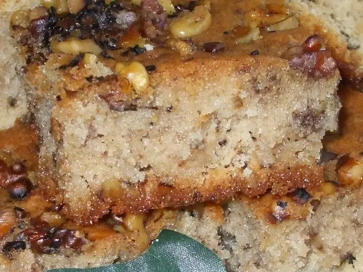 Медовый кекс с грецкими орехами: шаг 5