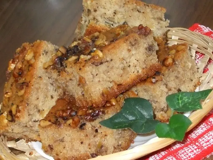 Медовый кекс с грецкими орехами: шаг 6