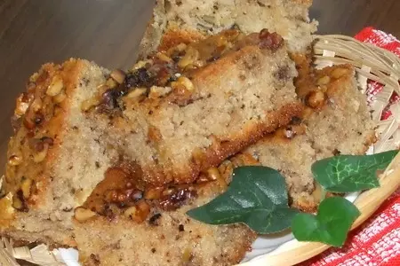 Медовый кекс с грецкими орехами: шаг 6