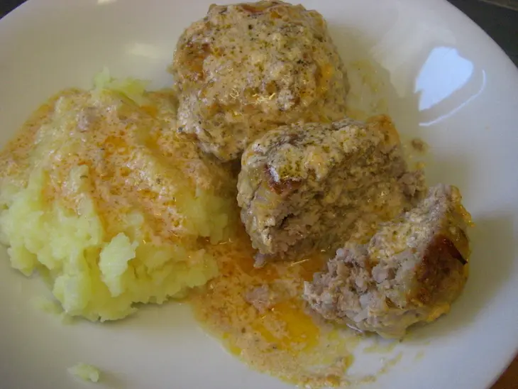 "шарики" мясные.: шаг 9