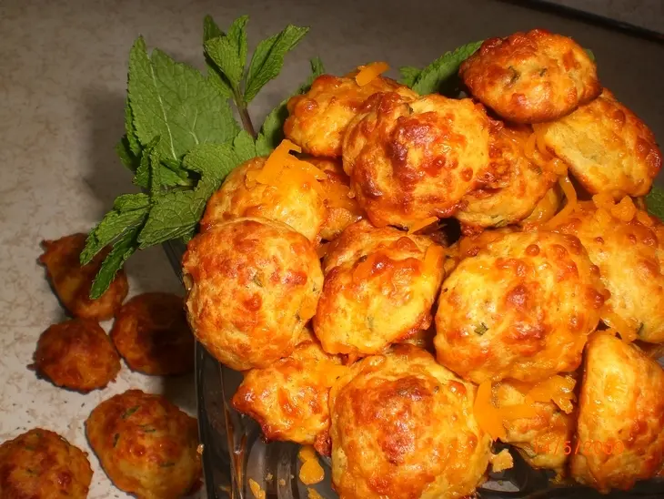 Сырные шарики с розмарином и горчицей: шаг 4