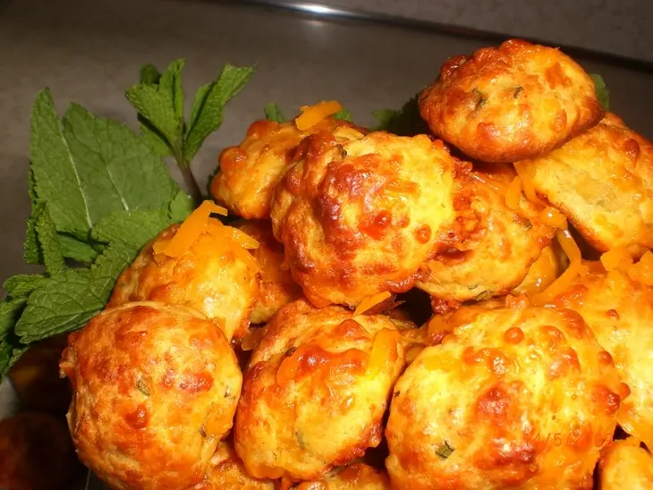 Сырные шарики с розмарином и горчицей: шаг 5
