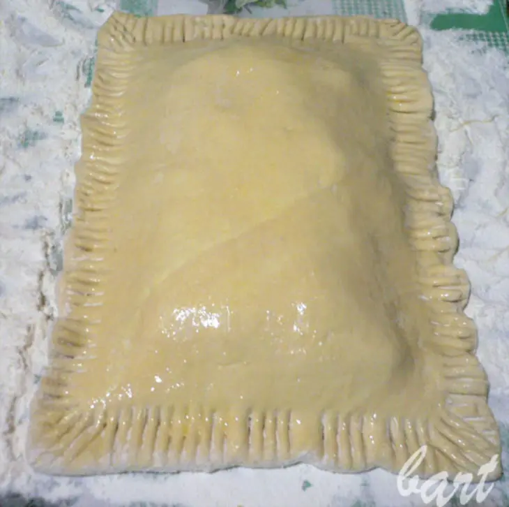Самый легкий пирог с курицей.: шаг 8