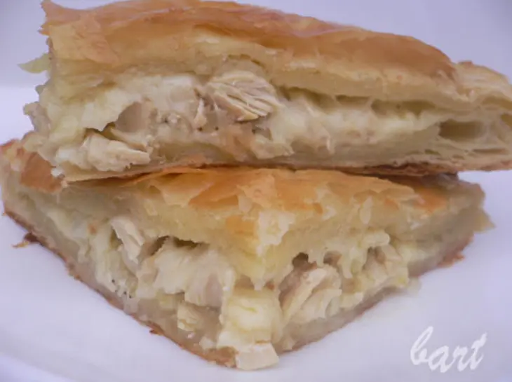 Самый легкий пирог с курицей.: шаг 9