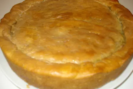 Пирог с мясом: шаг 4