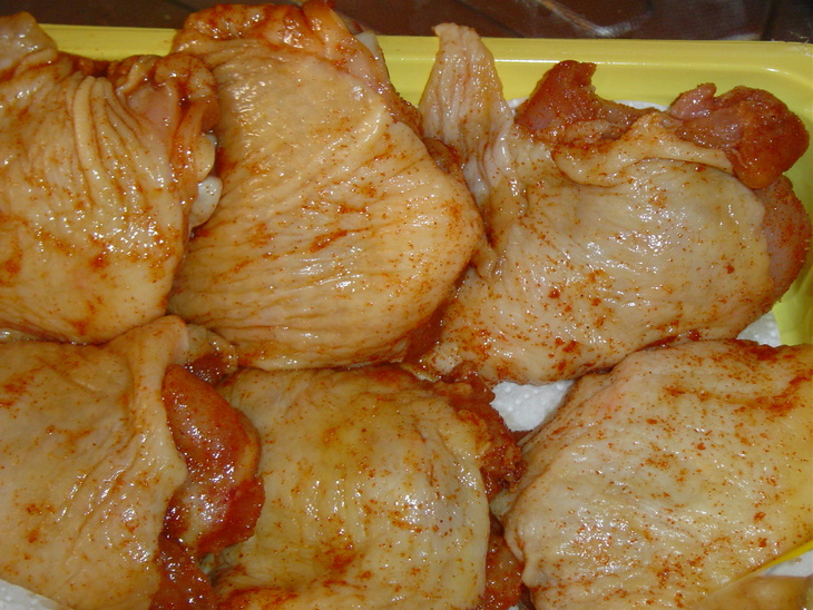 Цыпленок в кунжуте: шаг 4