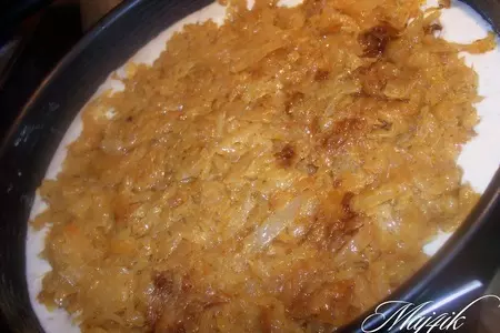 Нежнейший заливной пирог с капустой: шаг 6