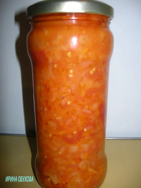 Салат, консервированный с капустой: шаг 1