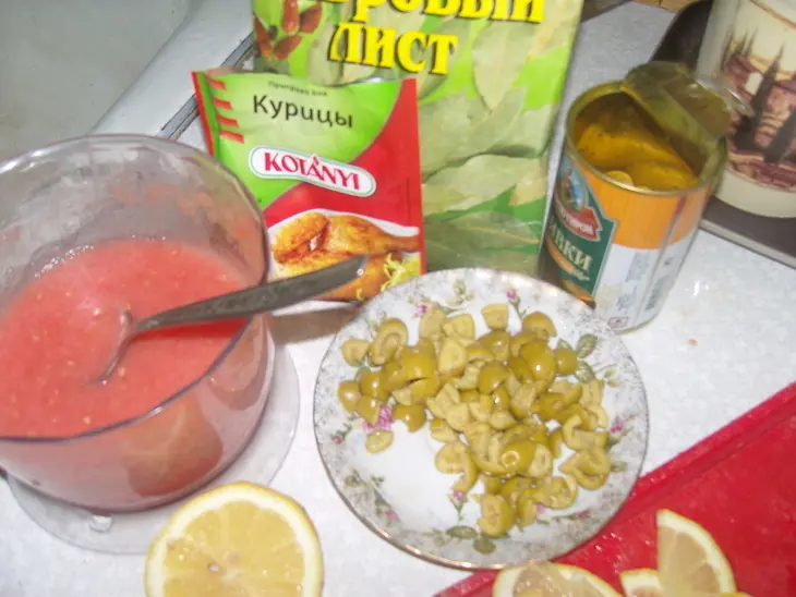 Курица по-испански: шаг 3