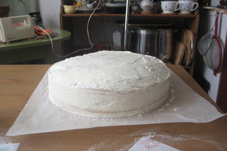 Торт творожно-сметанный: шаг 3