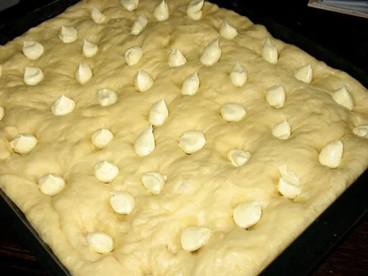 Абрикосово-масляный пирог (aprikosen-butterkuchen): шаг 4