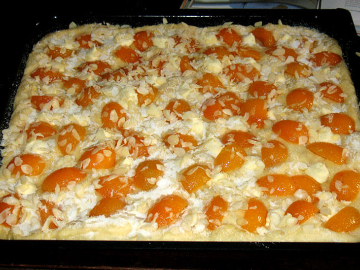 Абрикосово-масляный пирог (aprikosen-butterkuchen): шаг 5