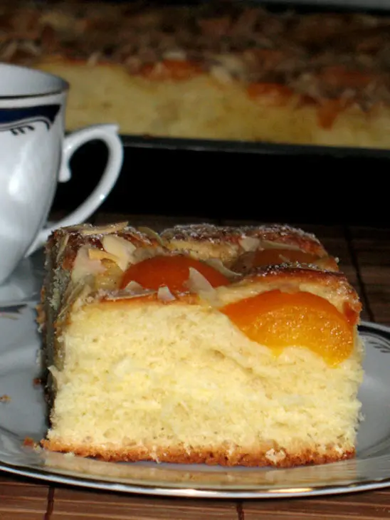 Абрикосово-масляный пирог (aprikosen-butterkuchen): шаг 6