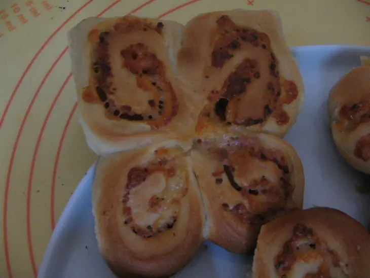 Плюшки "бабочки": шаг 3