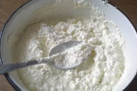 Блинчики с творогом: шаг 1