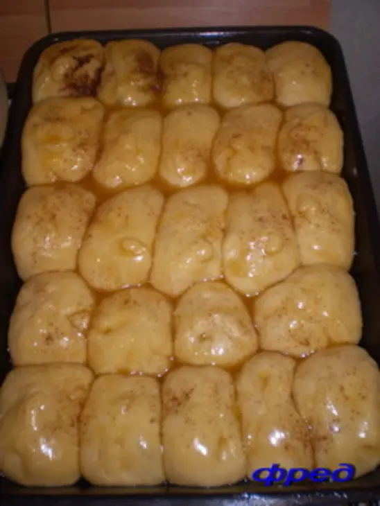 Пирог ароматный с ревенем и творогом: шаг 3