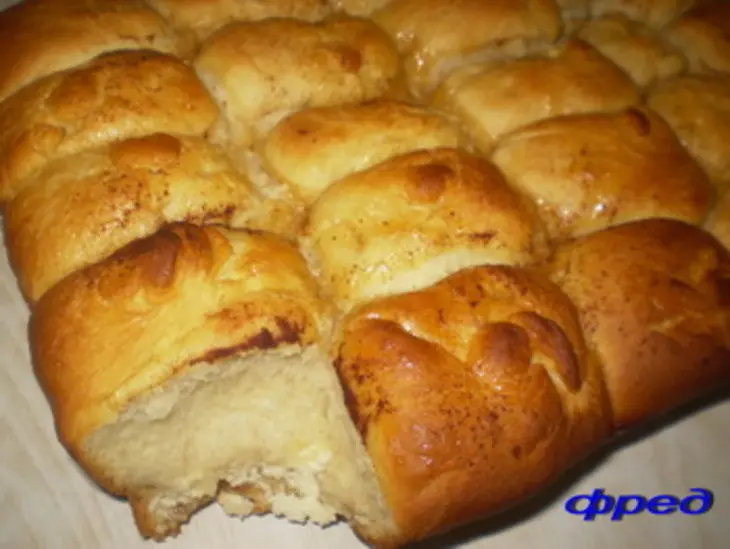 Пирог ароматный с ревенем и творогом: шаг 5
