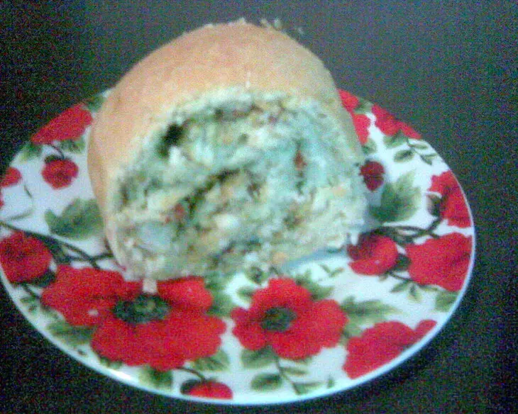 Рыбный пирог (рулет с минтаем и зернами горчицы): шаг 8