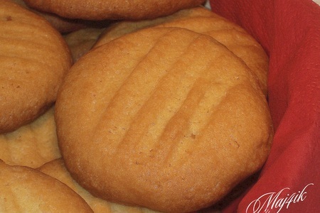 Сладкое печенье "любимое" с кедровыми орешками: шаг 8