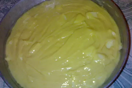 Кекс сметаный с кусочками яблок: шаг 2
