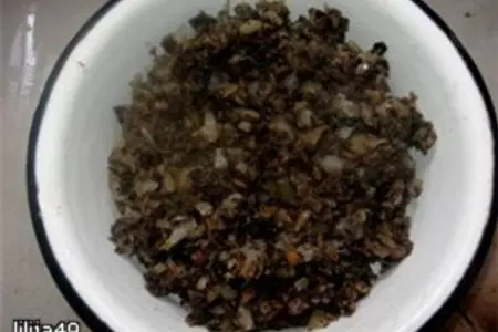 Мясной закусочный торт "ромашка": шаг 2