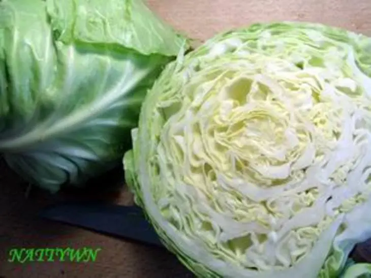 Открытый  пирог с молодой капустой.: шаг 1