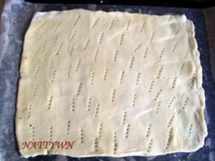 Открытый  пирог с молодой капустой.: шаг 4