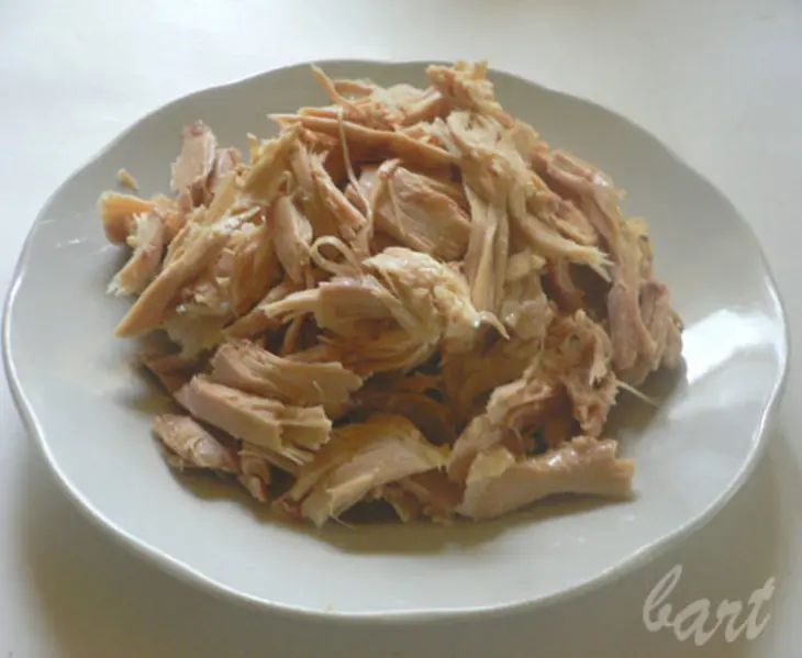 Салат с курицей и пекинской капустой.: шаг 3