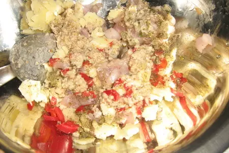 Фаршированные крылья кур: шаг 2