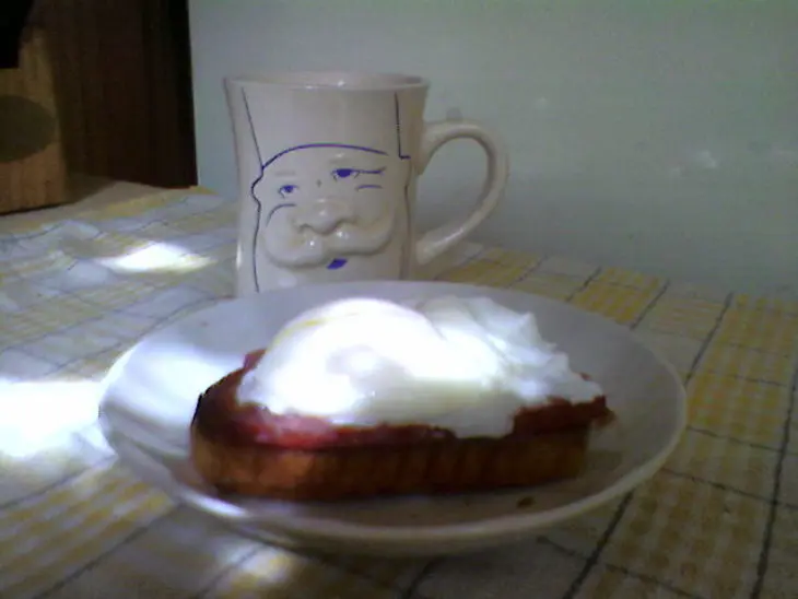 Яйца бенедикт: шаг 3