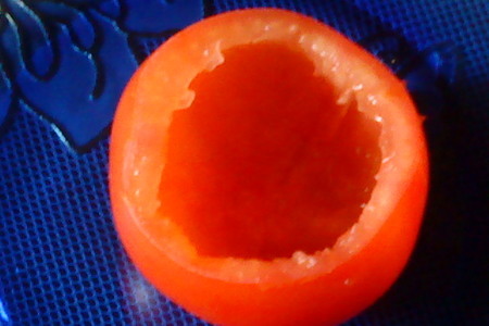 Баклажанная паста в томатной посуде: шаг 6