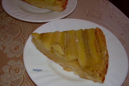 Карамельно-банановый пирог: шаг 4