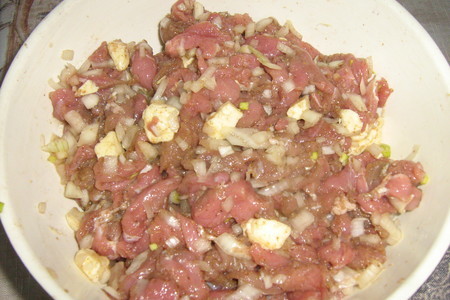 Кубдари-хачапури с мясом: шаг 2